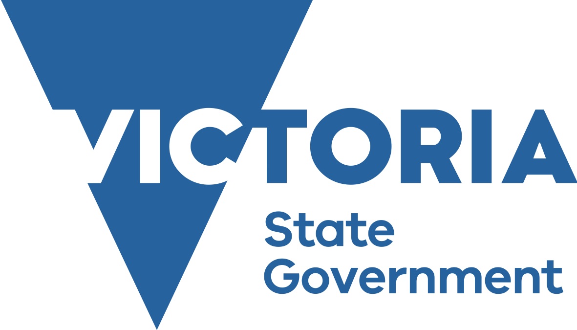 Victoria State Gov logo_Blue